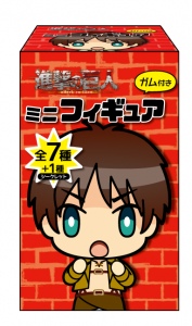 食玩　トレーディングフィギュア　全8種セット 「進撃の巨人 ミニフィギュア」 セブンイレブン限定 セブン-イレブン☓進撃の巨人 5月発売商品のご紹介！ | TVアニメ