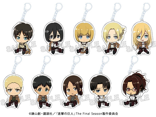 ペンギンパレードから TVアニメ『進撃の巨人』の新グッズが登場！ | TV